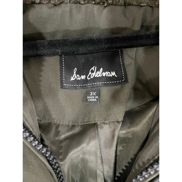Sam Edelman Loden Faux Fur Trim Short Parka Size 3x - Picture 4 of 5